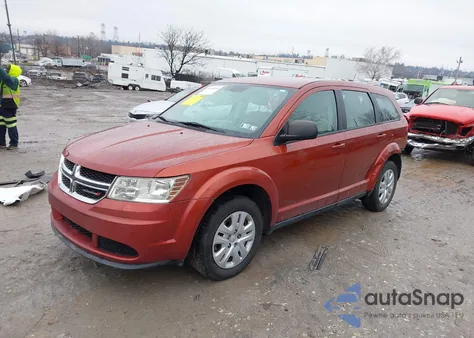 2014 Dodge Journey American Value Pkg z USA, uszkodzony, nr VIN 3C4PDCAB4ET192439